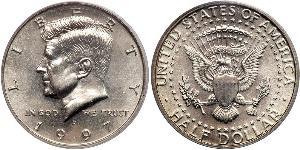 1/2 Доллар США (1776 - ) Серебро Джон Фицджеральд Кеннеди (1917-1963)