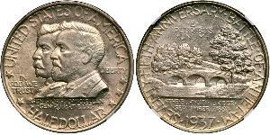 1/2 Доллар США (1776 - ) Серебро 