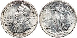 1/2 Доллар США (1776 - ) Серебро Джеймс Кук