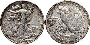 1/2 Доллар США (1776 - ) Серебро 