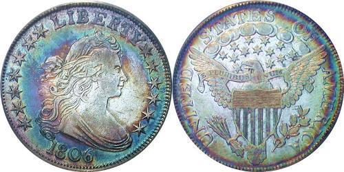 1/2 Доллар США (1776 - ) Серебро 
