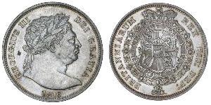 1/2 Крона(английская) Соединённое королевство Великобритании и Ирландии (1801-1922) Серебро Георг III (1738-1820)