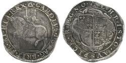 1/2 Крона(англійська) Королівство Англія (927-1649,1660-1707) Срібло Карл I (1600-1649)