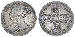 1/2 Крона(англійська) Королівство Великобританія (1707-1801) Срібло Анна Стюарт(1665-1714)