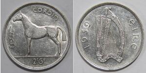 1/2 Крона Ірландія (1922 - ) Срібло 