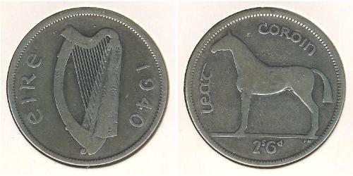 1/2 Крона Ірландія (1922 - ) Срібло 