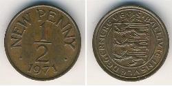 1/2 Пенни Джерси (1066 - ) Бронза 