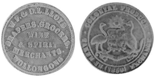 1/2 Пенни Австралия (1788 - 1939) Медь 