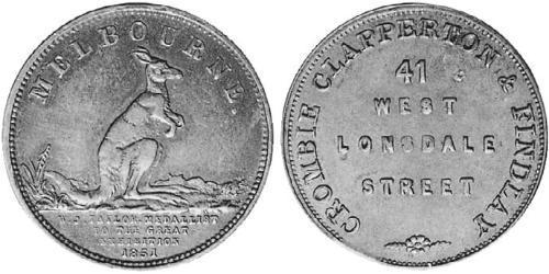 1/2 Пенни Австралия (1788 - 1939) Медь 