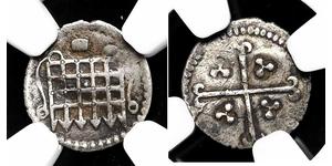1/2 Пенни Королевство Англия (927-1649,1660-1707) Серебро Елизавета I (1533-1603)