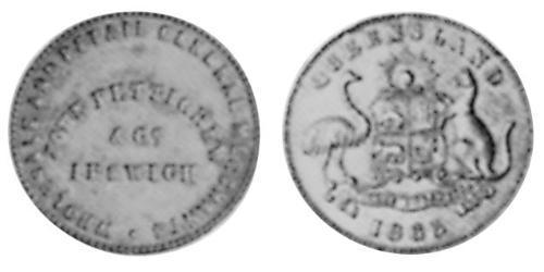 1/2 Пені Австралія (1788 - 1939) Бронза 