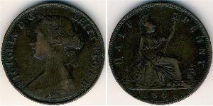 1/2 Пені Велика Британія  Мідь Вікторія (1819 - 1901)