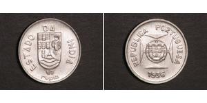 1/2 Рупія Индия португальская (1510-1961) Срібло 