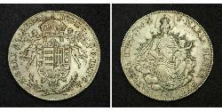 1/2 Thaler Royaume de Hongrie (1000-1918) Argent Joseph II, Holy Roman Emperor  (1741 - 1790)