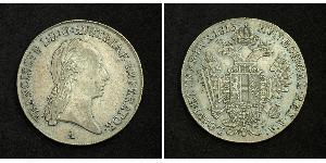 1/2 Талер Австрийская империя (1804-1867) Серебро Francis II, Holy Roman Emperor (1768 - 1835)