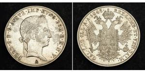 1/2 Талер Австрийская империя (1804-1867) Серебро Ferdinand I of Austria (1793 - 1875)