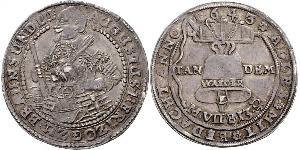 1/2 Талер Брауншвейг-Вольфенбюттель (1269 - 1815) Серебро 