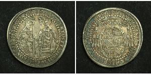 1/2 Талер Зальцбург (1328 - 1803) Серебро 