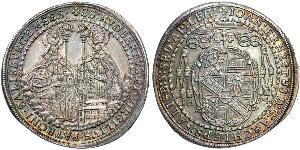1/2 Талер Зальцбург (1328 - 1803) Серебро 
