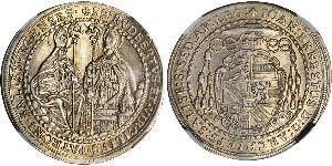 1/2 Талер Зальцбург (1328 - 1803) Серебро 