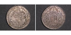 1/2 Талер Королевство Венгрия (1000-1918) Серебро Maria Theresa of Austria (1717 - 1780)