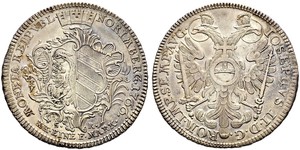 1/2 Талер Free Imperial City of Nuremberg (1219 - 1806) Срібло 