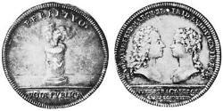 1/2 Талер Ансбах (1398–1792) Срібло Charles William Frederick, Margrave of Brandenburg-Ansbach (1712 – 1757)