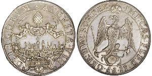 1/2 Талер Аугсбург (1276 - 1803) Срібло Фердинанд II Габсбург(1578 -1637)