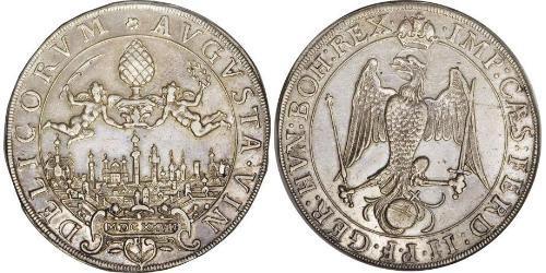 1/2 Талер Аугсбург (1276 - 1803) Срібло Фердинанд II Габсбург(1578 -1637)