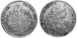 1/2 Талер Баварія (курфюрство) (1623 - 1806) Срібло Maximilian III Joseph, Elector of Bavaria (1727 – 1777)