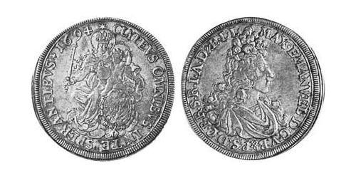 1/2 Талер Баварія (курфюрство) (1623 - 1806) Срібло 