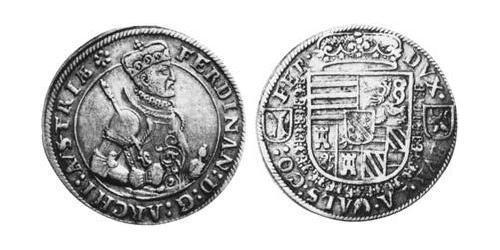 1/2 Талер Ельзас Срібло Фердинанд II (ерцгерцог Австрії) (1529 – 1595)