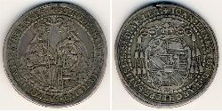 1/2 Талер Зальцбург (1328 - 1803) Срібло 