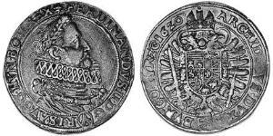 1/2 Талер Священна Римська імперія (962-1806) Срібло 