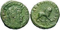 1/2 Фоллис Римская империя (27BC-395) Бронза Максимиан (250-310)