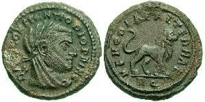 1/2 Фоллис Римская империя (27BC-395) Бронза Константин I (272 - 337)