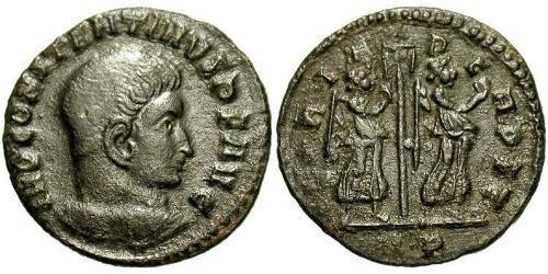 1/2 Фоллис Римская империя (27BC-395) Бронза Константин I (272 - 337)