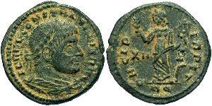 1/2 Фолліс Римська імперія (27BC-395) Бронза Костянтин I (272 - 337)