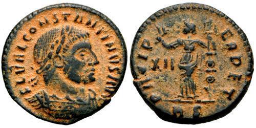 1/2 Фолліс Римська імперія (27BC-395) Бронза Костянтин I (272 - 337)