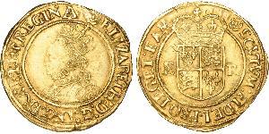 1/2 Фунт Королівство Англія (927-1649,1660-1707) Золото Єлизавета I (1533-1603)