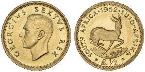 1/2 Фунт Південно-Африканська Республіка (1910 - ) Золото Георг VI (1895-1952)