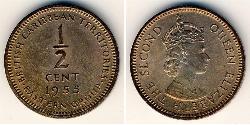 1/2 Цент   Елизавета II (1926-2022)
