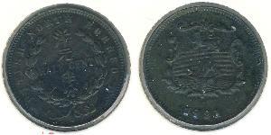 1/2 Цент Північний Борнео (1882-1963) Бронза 