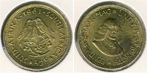 1/2 Цент Южно-Африканская Республика (1910 - ) Латунь 