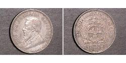 1/2 Шиллинг Южно-Африканская Республика (1910 - ) Серебро Крюгер, Пауль (1825 - 1904)