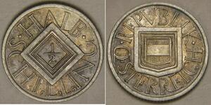 1/2 Шилінг Перша Австрійська Республіка (1918-1934) Срібло 