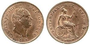 1/3 Farthing United Kingdom of Great Britain and Ireland (1801-1922) Copper William IV (1765-1837)