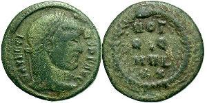 1/3 Follis Western Roman Empire (285-476) 青铜 Maxentius (278-312)