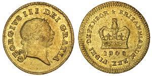 1/3 Guinea United Kingdom of Great Britain and Ireland (1801-1922) Gold George III (1738-1820)