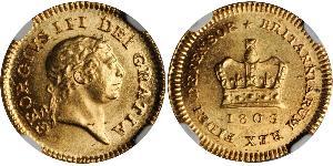 1/3 Guinea United Kingdom of Great Britain and Ireland (1801-1922) Gold George III (1738-1820)